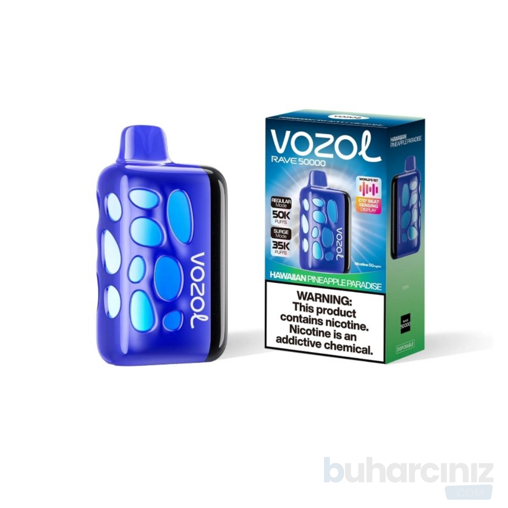 Vozol Rave 50000 Doldurulabilir Şarjlı Puff Bar