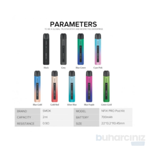 Smok - Nfix Pro 700 Mah Pod Mod Elektronik Sigara Kit